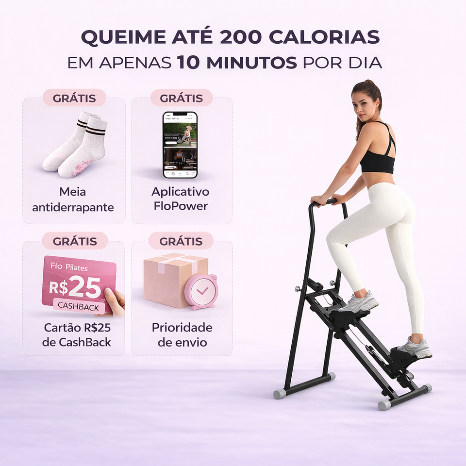 StepFlo™ - Simulador de Escadas Ultimato Pro