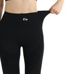 Calças Legging de Cintura Alta Flo