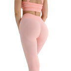 Calças Legging de Cintura Alta Flo